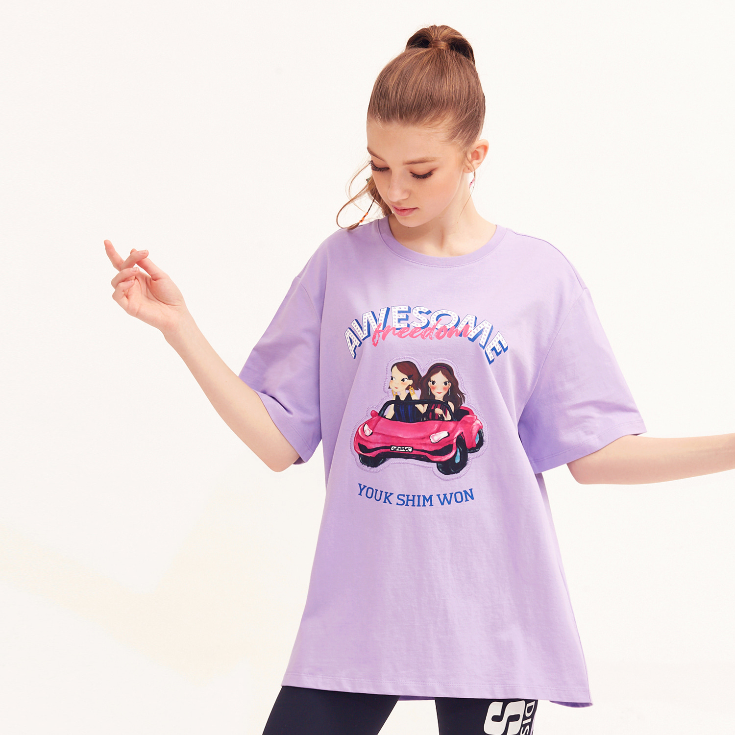 [21S/S NEW] Speeding T-shirts Purple
