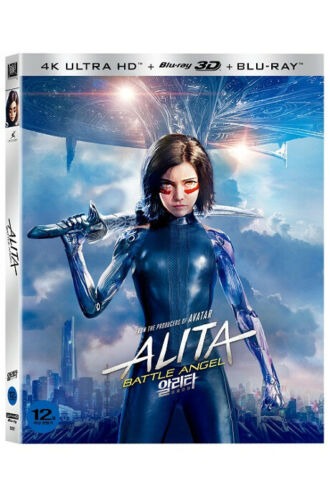 Alita: Battle Angel - 4K UHD + BLU-RAY 2D & 3D Combo Full Slip Limited  Edition - YUKIPALO