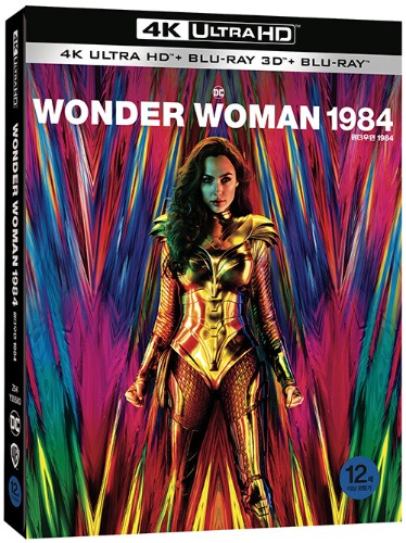 Wonder Woman 1984 - 4K UHD + BLU-RAY 2D &amp; 3D w/ Slipcover