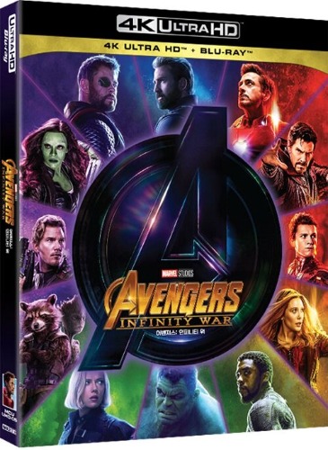 Avengers: Infinity War - 4K UHD &amp; Blu-ray w/ Slipcover