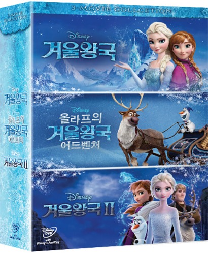 Frozen 3-Movie Collection - DVD / I + II + Olaf's Frozen Adventure -  YUKIPALO