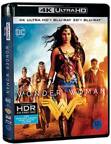 Wonder Woman - 4K UHD + Blu-ray 3D &amp; 2D Combo