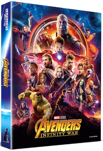 Avengers: Infinity War - 4K UHD + BLU-RAY Steelbook Limited Edition - Lenticular Type B2