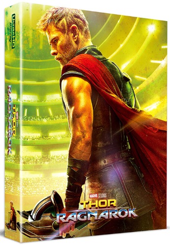Thor: Ragnarok 4K UHD + 2D &amp; 3D BLU-RAY Steelbook - Full Slip A1