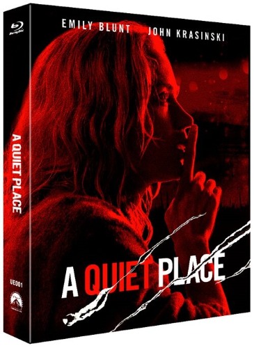 [DAMAGED] A Quiet Place BLU-RAY Steelbook Full Slip Limited Edition