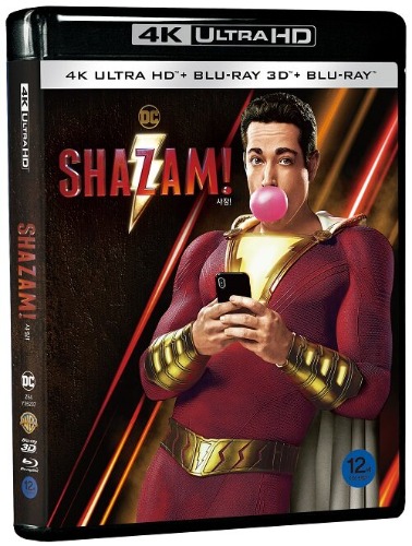 Shazam! - 4K UHD + Blu-ray 2D + 3D Combo