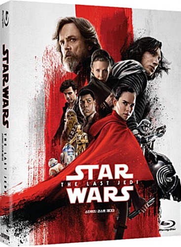 Star Wars: The Last Jedi BLU-RAY w/ Slipcover