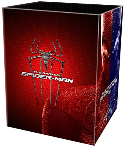 [DAMAGED] The Amazing Spider-Man 1 &amp; 2 - 4K UHD + 2D &amp; 3D Blu-ray Steelbook Limited Edition - One-Click Box Set