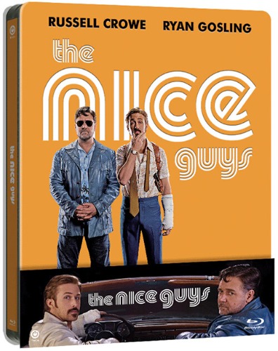 The Nice Guys BLU-RAY Steelbook Limited Edition - 1/4 Slip