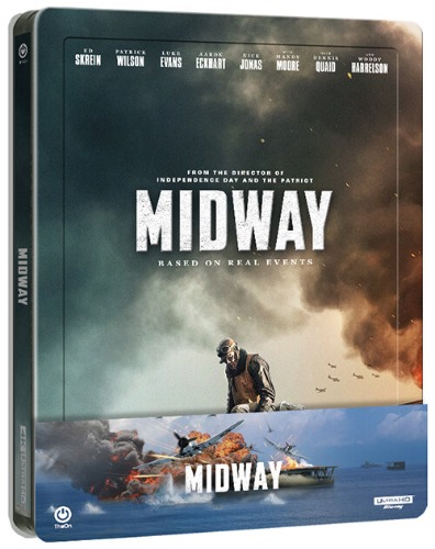 Midway - 4K UHD only Steelbook Limited Edition - 1/4 Quarter Slip