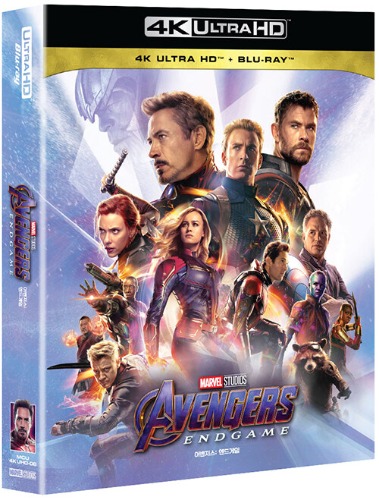 Avengers: Endgame - 4K UHD + Blu-ray Steelbook Full Slip Case Edition