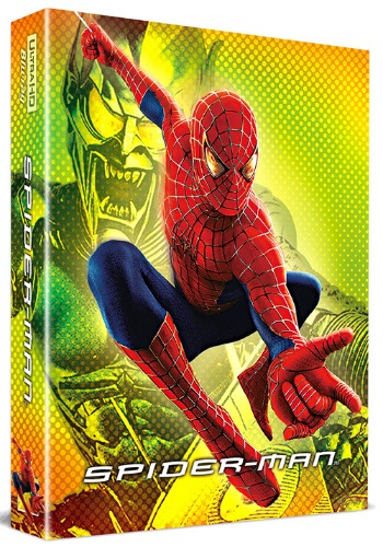[DAMAGED] Spider-Man - 4K UHD + BLU-RAY Steelbook Limited Edition - Lenticular