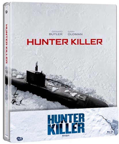 Hunter Killer BLU-RAY Steelbook Limited Edition - 1/4 Quarter Slip -  YUKIPALO