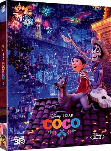 [USED] Coco BLU-RAY 2D &amp; 3D Combo w/ Slipcover