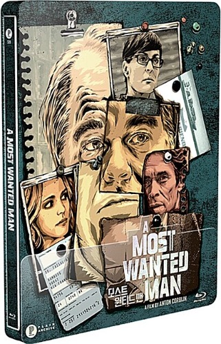 A Most Wanted Man BLU-RAY Steelbook Limited Edition - 1/4 Quarter Slip