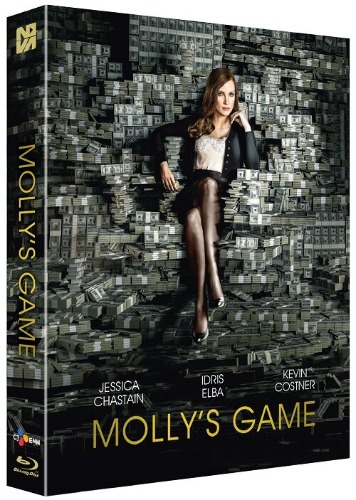 Molly&#039;s Game BLU-RAYLimited Edition - Lenticular