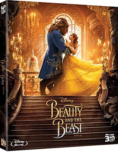 Beauty and The Beast BLU-RAY 2D &amp; 3D Combo w/ Slipcover