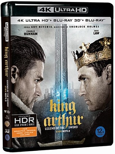 [USED] King Arthur: Legend of the Sword - 4K UHD + Blu-ray 3D &amp; 2D Combo