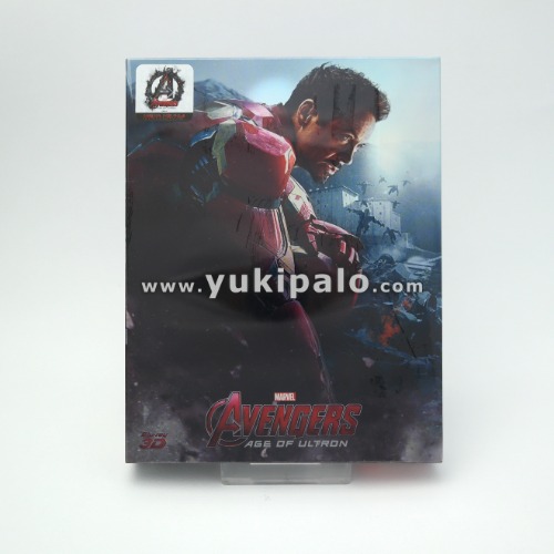 Avengers: Age Of Ultron BLU-RAY Steelbook 2D &amp; 3D Combo Limited Edition - Full Slip Type A