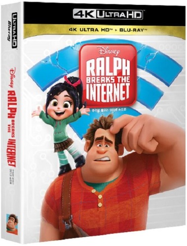 Ralph Breaks the Internet - 4K UHD + BLU-RAY Steelbook Full Slip Case Limited Editon