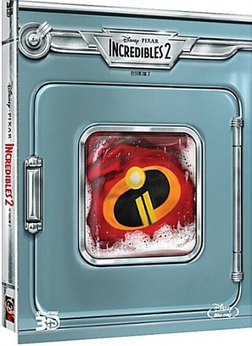 Incredibles 2 - Blu-ray 2D &amp; 3D Combo w/ Slipcover