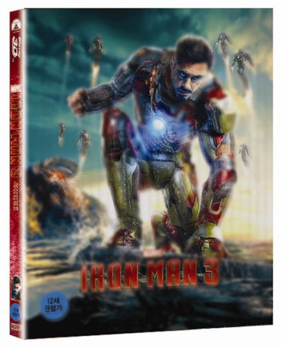 Iron Man 3 - Blu-ray 2D & 3D Combo Lenticular Slip Case Edition - YUKIPALO