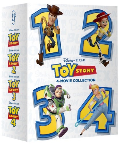 Toy Story 4-Movie Collection (1~4) BLU-RAY Box Set - YUKIPALO