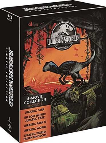 Jurassic World 5 Movie Collection - BLU-RAY Box set