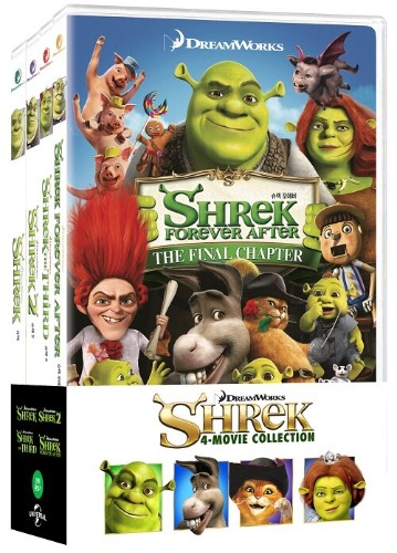 Shrek Quadrilogy Collection (4 Blu-ray)