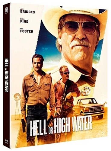 [DAMAGED] Hell Or High Water BLU-RAY Steelbook Limited Edition - Lenticular