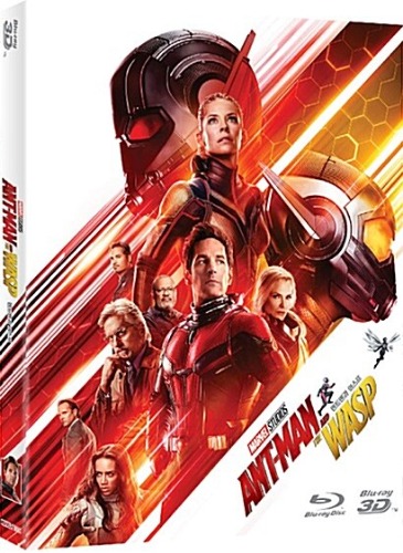 Ant-Man And The Wasp BLU-RAY w/ Slipcover 2D &amp; 3D Combo