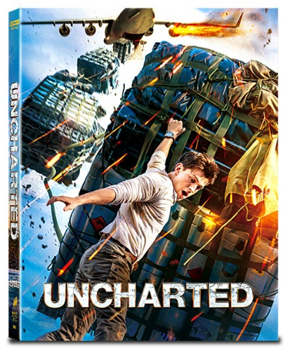 Uncharted - 4K UHD + BLU-RAY Steelbook Limited Edition - Lenticular
