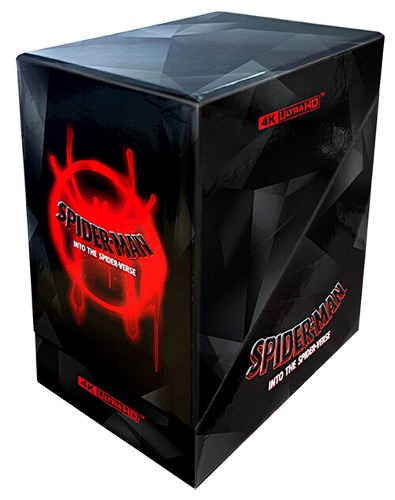 [DAMAGED] Spider-Man: Into The Spider-Verse - 4K UHD + BLU-RAY 2D &amp; 3D Steelbook Limited Edition - One-Click Box Set / WeET