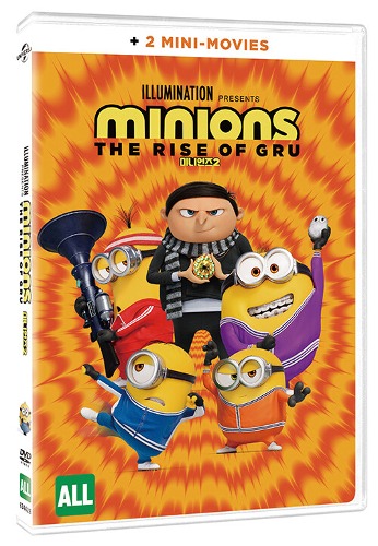 Minions: The Rise of Gru DVD / Region 3 - YUKIPALO