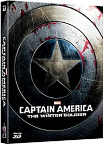 Captain America: The Winter Soldier BLU-RAY Steelbook 2D+3D Combo Limited Edition - Full Slip A1