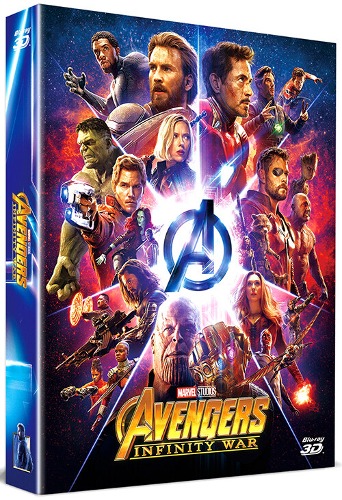 Avengers: Infinity War BLU-RAY 2D &amp; 3D Steelbook Limited Edition - Full Slip Type A2
