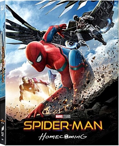 Spider-Man: Homecoming BLU-RAY 2D &amp; 3D Steelbook - Lenticular / WeET