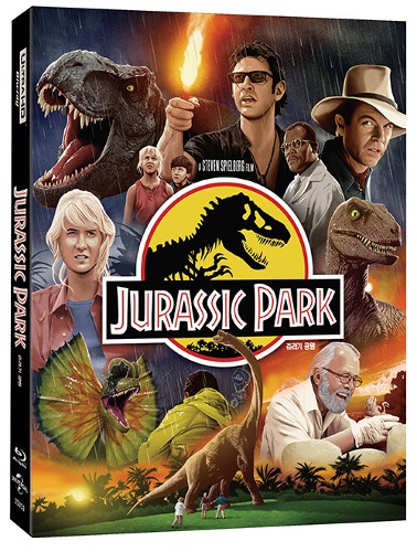Jurassic Park - 4K UHD + BLU-RAY 30th Anniversary Full Slip Case Limited  Edition