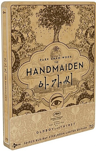 The Handmaiden BLU-RAY Steelbook Limited Edition - 1/4 Quarter Slip
