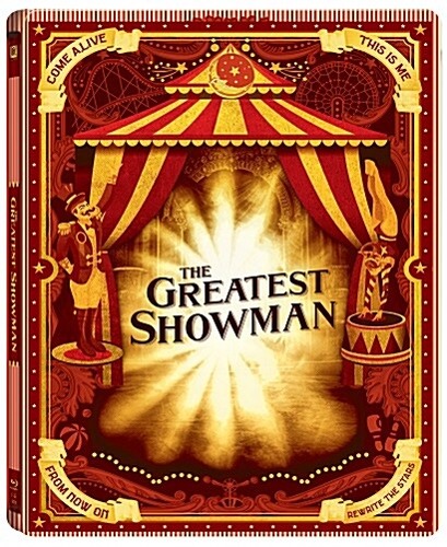 [USED] The Greatest Showman BLU-RAY + DVD Steelbook
