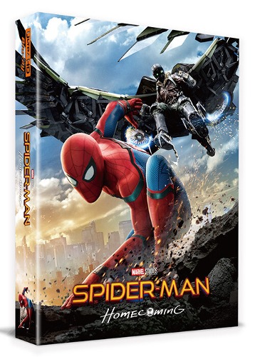 Spider-Man: Homecoming - 4K UHD + BLU-RAY 2D &amp; 3D Steelbook - Full Slip Type A1 / WeET