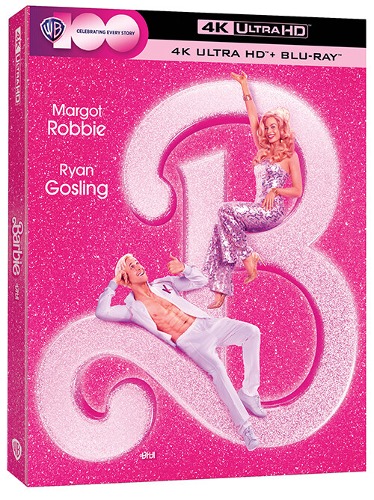 Barbie (2023) - 4K UHD + BLU-RAY w/ Slipcover / Margot Robbie, Ryan Gosling, Greta Gerwig