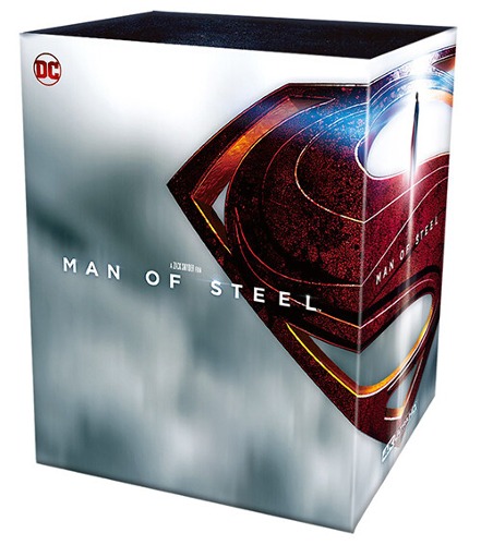 [DAMAGED] Man Of Steel - 4K UHD + BLU-RAY 2D &amp; 3D Combo Steelbook Limited Edition - One-Click / WeET