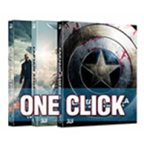 Captain America: The Winter Soldier BLU-RAY Steelbook 2D+3D Combo Limited Edition - One-Click