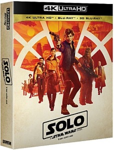 [USED] Solo: A Star Wars Story - 4K UHD + BLU-RAY 2D &amp; 3D Combo Steelbook Full Slip Limited Edition