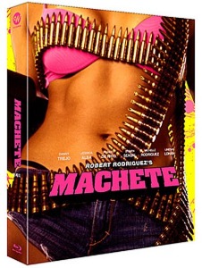 [DAMAGED] Machete BLU-RAY Steelbook Limited Edition Full Slip B