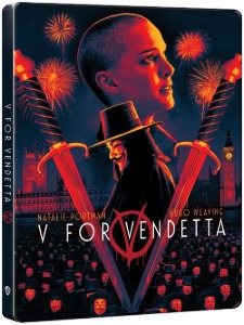 V For Vendetta 4K Ultra HD + Blu-Ray (UK) Limited Edition Steelbook (REGION FREE)