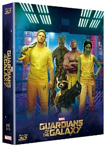 [USED] Guardians Of The Galaxy BLU-RAY 2D &amp; 3D Steelbook Limited Edition - Full Slip Type B / NOVA