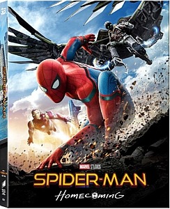 Spider-Man: Homecoming BLU-RAY 2D &amp; 3D Steelbook - Lenticular / WeET