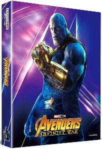 [USED] Avengers: Infinity War - 4K UHD + BLU-RAY 2D & 3D Steelbook Limited Edition - Lenticular Type B1